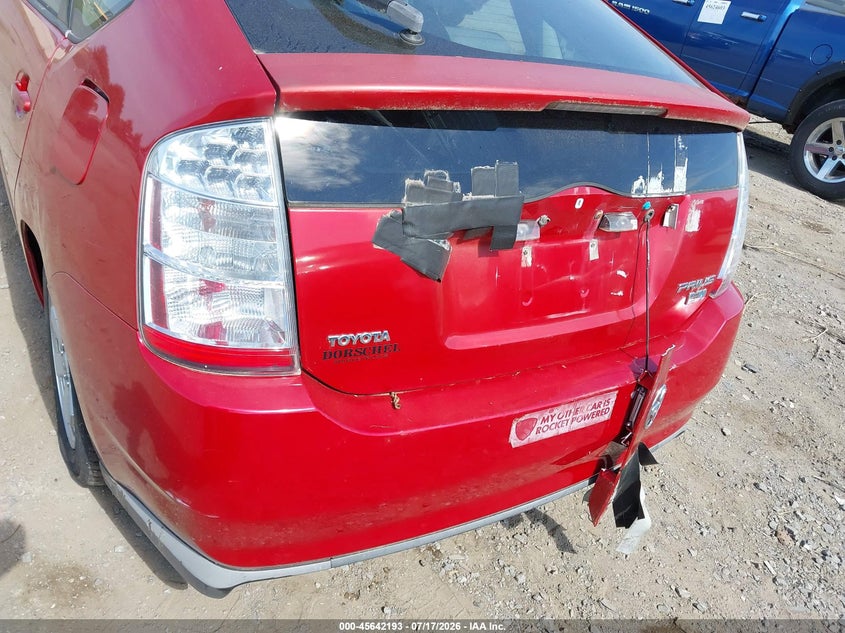 2007 Toyota Prius VIN JTDKB20U077587156 IAAI salvage auction — NORMAL WEAR, Clear (New York), sold $75 on 2026-07-28 (photo 6)