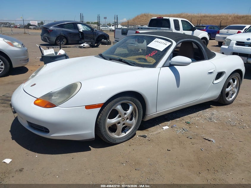1999 Porsche Boxster VIN WP0CA2988XU630981 IAAI salvage auction — NORMAL WEAR, Clear - Dealer Only (California), sold $1,625 on 2026-08-05 (photo 2)