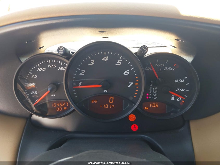 1999 Porsche Boxster VIN WP0CA2988XU630981 IAAI salvage auction — NORMAL WEAR, Clear - Dealer Only (California), sold $1,625 on 2026-08-05 (photo 7)