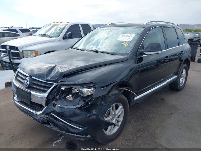 2008 Volkswagen Touareg VIN WVGBE77L38D062009 IAAI salvage auction — FRONT END, Salvage (Arizona), sold $200 on 2026-08-18 (photo 6)