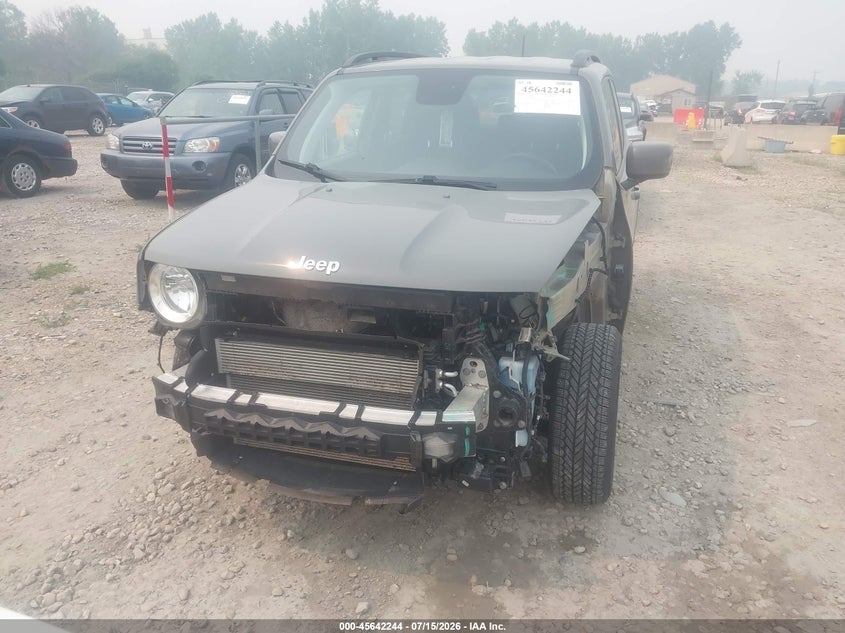 2019 Jeep Renegade VIN ZACNJBBB2KPK74887 IAAI salvage auction — FRONT END, Clear (Wisconsin), sold $3,100 on 2026-08-20 (photo 6)