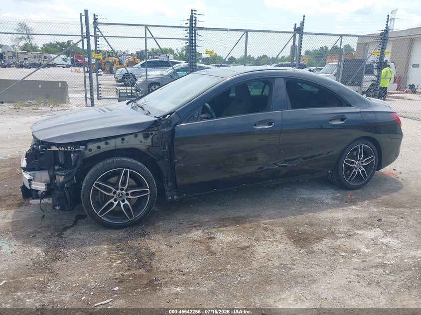 2018 Mercedes-benz Cla-klasse VIN WDDSJ4EB8JN631337 IAAI salvage auction — FRONT END, Clear (Wisconsin), sold $6,450 on 2026-08-18 (photo 2)