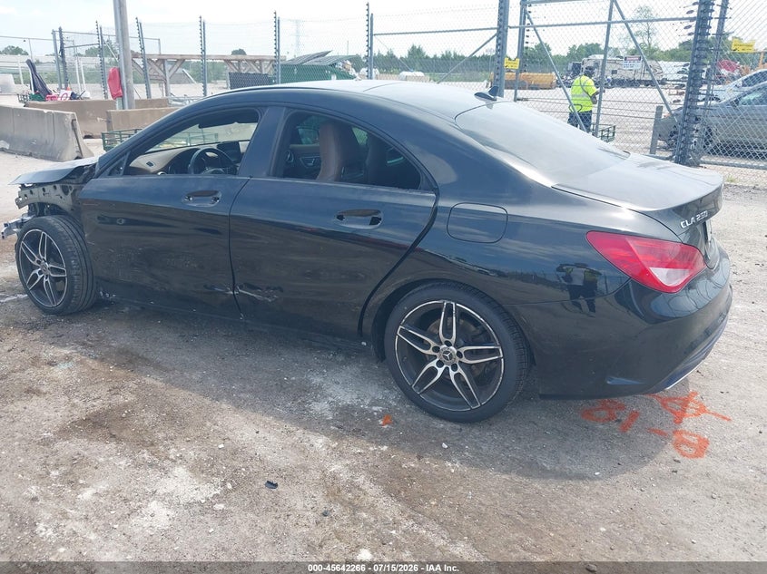 2018 Mercedes-benz Cla-klasse VIN WDDSJ4EB8JN631337 IAAI salvage auction — FRONT END, Clear (Wisconsin), sold $6,450 on 2026-08-18 (photo 3)