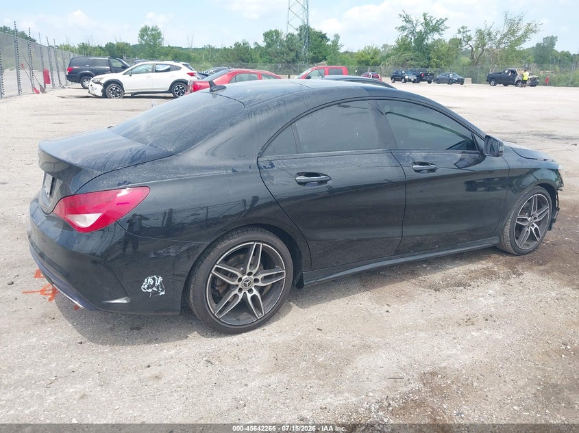 2018 Mercedes-benz Cla-klasse VIN WDDSJ4EB8JN631337 IAAI salvage auction — FRONT END, Clear (Wisconsin), sold $6,450 on 2026-08-18 (photo 4)