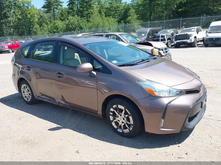 2016 Toyota Prius v VIN JTDZN3EU7GJ044569 IAAI salvage auction — NORMAL WEAR, Clear (Massachusetts), sold $9,400 on 2026-07-24 (photo 1)
