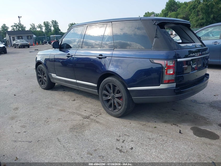 2016 Land rover RANGE ROVER VIN SALGS2PF0GA293636 IAAI salvage auction — VANDALISM, Salvage - Greater Than 75% (Maryland), sold $4,850 on 2026-08-20 (photo 3)