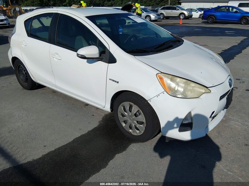 2012 Toyota Prius c VIN JTDKDTB38C1508365 IAAI salvage auction — NORMAL WEAR, Clear (Georgia), sold $1,475 on 2026-07-29 (photo 1)
