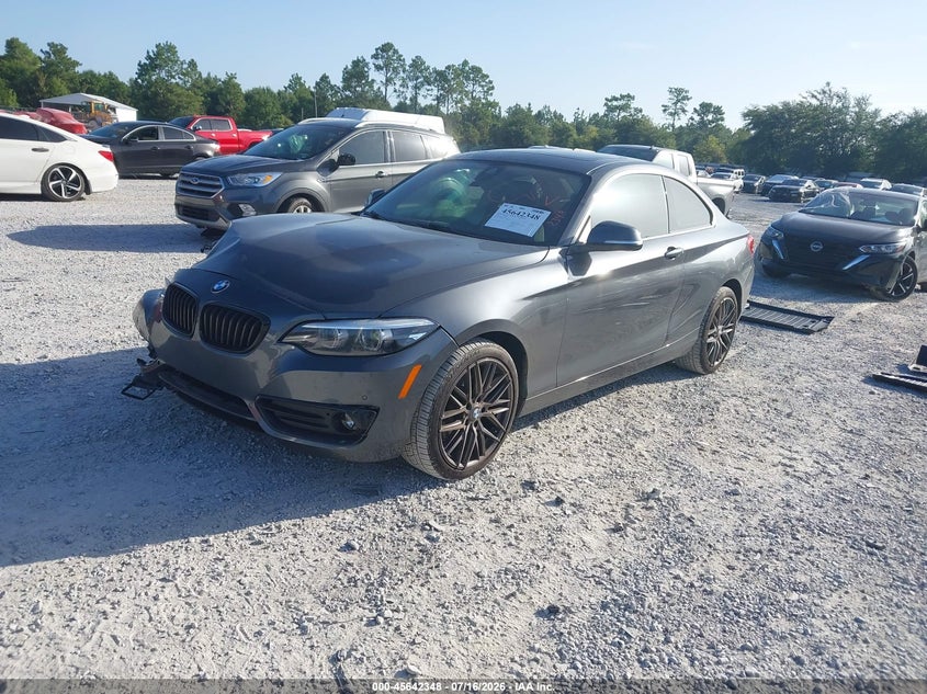 2020 BMW 2er VIN WBA2J3C06L7D95526 IAAI salvage auction — RIGHT FRONT, Salvage Title, sold $5,050 on 2026-08-13 (photo 2)