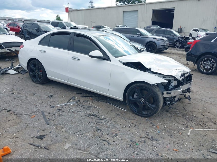 2023 Mercedes-benz C-klasse VIN W1KAF4GB7PR153519 — IAAI salvage auction photo