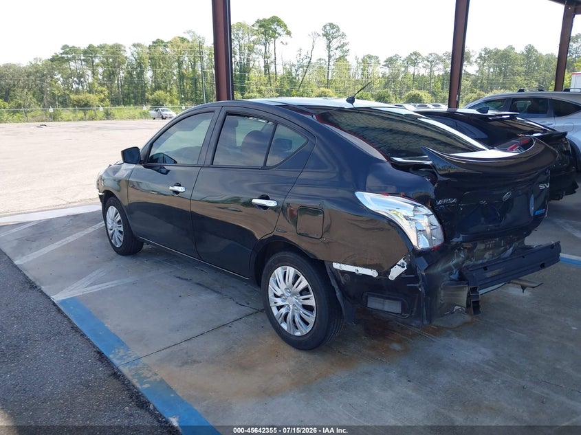 2015 Nissan Versa VIN 3N1CN7AP2FL869488 IAAI salvage auction — FRONT & REAR, Salvage Title, sold $450 on 2026-08-02 (photo 3)