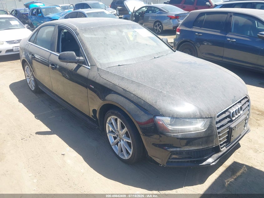 2014 Audi A4 VIN WAUFFAFL1EA083758 IAAI salvage auction — NORMAL WEAR, Clear - Dealer Only (California), sold $800 on 2026-07-29 (photo 1)