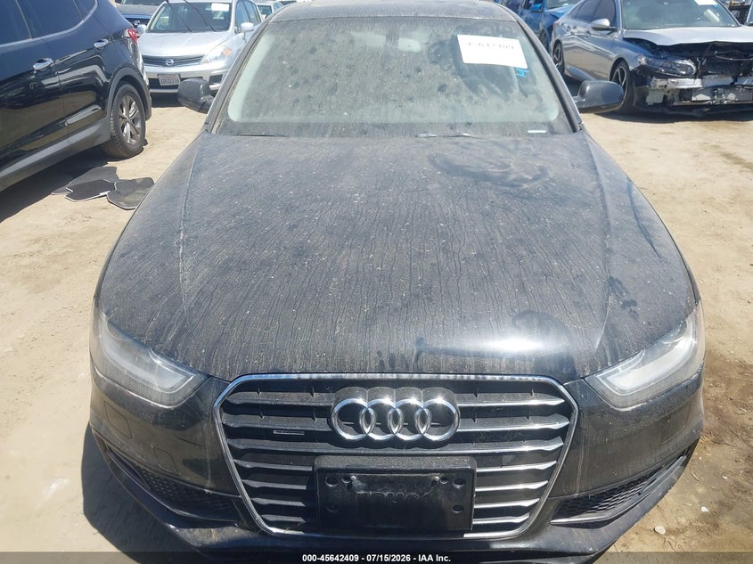 2014 Audi A4 VIN WAUFFAFL1EA083758 IAAI salvage auction — NORMAL WEAR, Clear - Dealer Only (California), sold $800 on 2026-07-29 (photo 6)