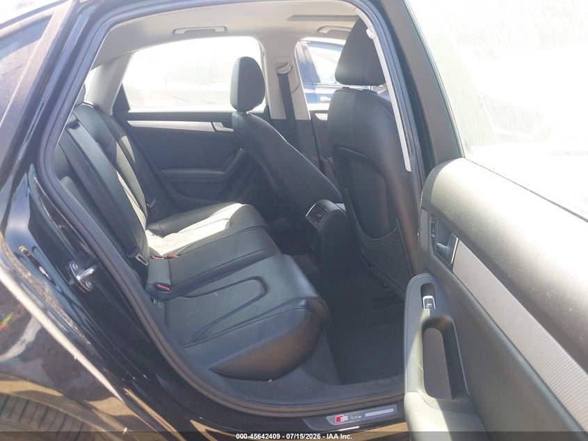 2014 Audi A4 VIN WAUFFAFL1EA083758 IAAI salvage auction — NORMAL WEAR, Clear - Dealer Only (California), sold $800 on 2026-07-29 (photo 8)