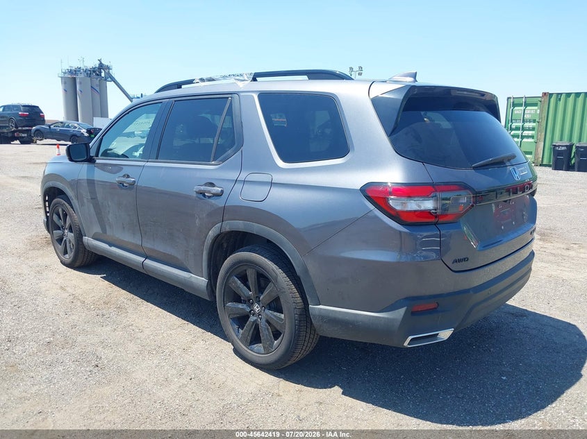 2025 Honda Pilot VIN 5FNYG1H91SB127352 IAAI salvage auction — STRIPPED, Salvage Title, sold $22,050 on 2026-08-18 (photo 3)