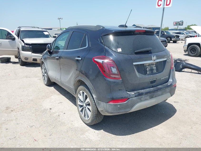 2022 Buick Encore VIN KL4CJESM7NB515512 IAAI salvage auction — HAIL, Original (Texas), sold $3,600 on 2026-08-24 (photo 3)
