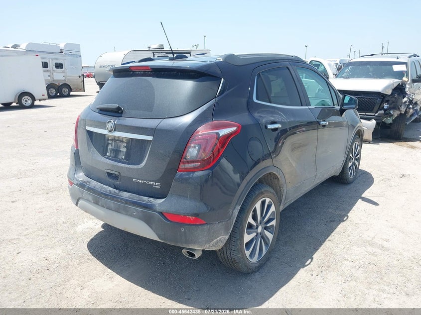 2022 Buick Encore VIN KL4CJESM7NB515512 IAAI salvage auction — HAIL, Original (Texas), sold $3,600 on 2026-08-24 (photo 4)