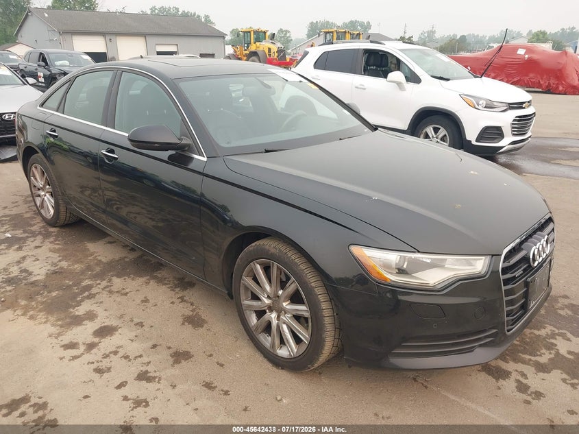 2015 Audi A6 VIN WAUGFAFC5FN007121 IAAI salvage auction — REAR END, Salvage Title, sold $2,350 on 2026-07-31 (photo 1)