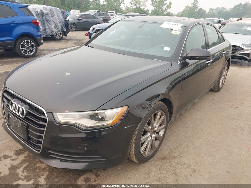 2015 Audi A6 VIN WAUGFAFC5FN007121 IAAI salvage auction — REAR END, Salvage Title, sold $2,350 on 2026-07-31 (photo 2)