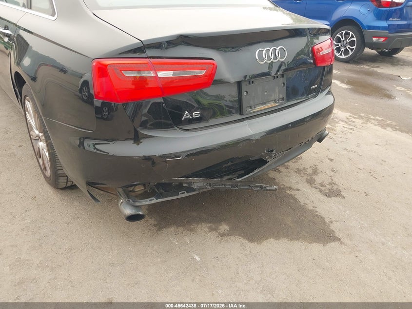 2015 Audi A6 VIN WAUGFAFC5FN007121 IAAI salvage auction — REAR END, Salvage Title, sold $2,350 on 2026-07-31 (photo 6)