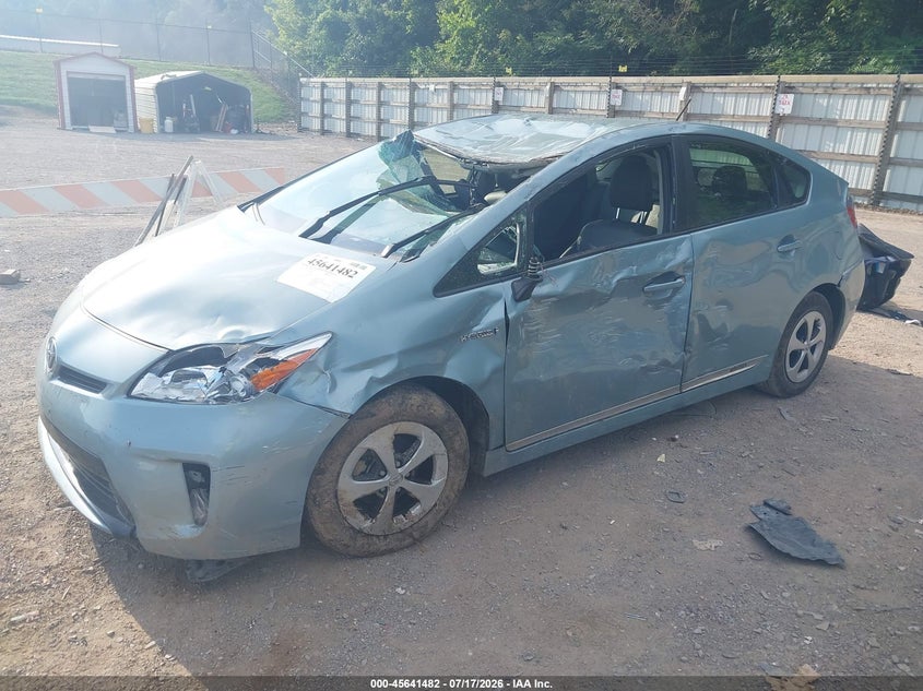 2015 Toyota Prius VIN JTDKN3DU3F1927084 IAAI salvage auction — FRONT END, Clear (Tennessee), sold $2,400 on 2026-09-02 (photo 2)