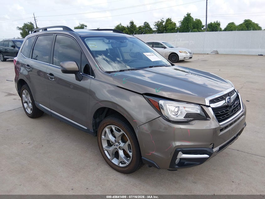 2018 Subaru Forester VIN JF2SJAWC6JH464637 IAAI salvage auction — FRONT END, Salvage (Texas), sold $6,250 on 2026-07-31 (photo 1)