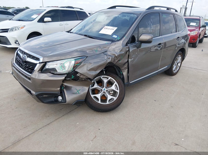 2018 Subaru Forester VIN JF2SJAWC6JH464637 IAAI salvage auction — FRONT END, Salvage (Texas), sold $6,250 on 2026-07-31 (photo 2)