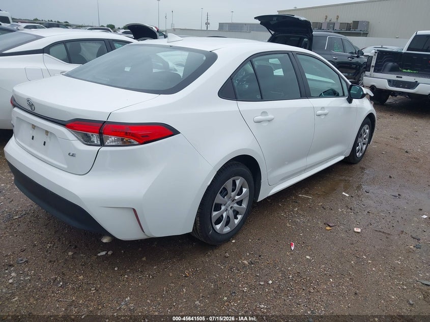 2024 Toyota Corolla VIN 5YFB4MDE3RP203252 IAAI salvage auction — LEFT FRONT, Enterprise Vehicles Clear Only (Texas), sold $8,200 on 2026-07-30 (photo 4)