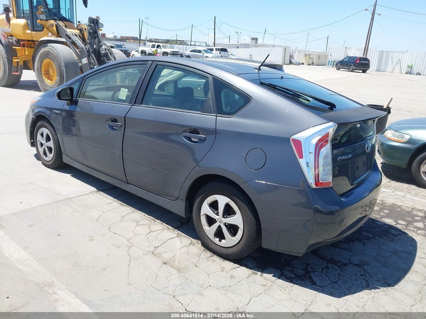 2014 Toyota Prius VIN JTDKN3DU2E1742605 IAAI salvage auction — NORMAL WEAR, Salvage Title, sold $3,725 on 2026-07-29 (photo 3)