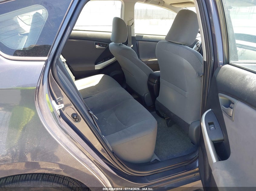 2014 Toyota Prius VIN JTDKN3DU2E1742605 IAAI salvage auction — NORMAL WEAR, Salvage Title, sold $3,725 on 2026-07-29 (photo 8)