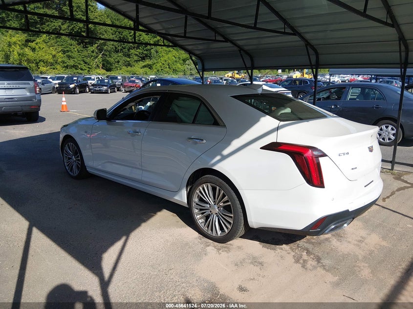 2021 Cadillac Ct4 VIN 1G6DF5RK7M0110781 IAAI salvage auction — FRONT END, Salvage Title, sold $10,800 on 2026-08-06 (photo 3)