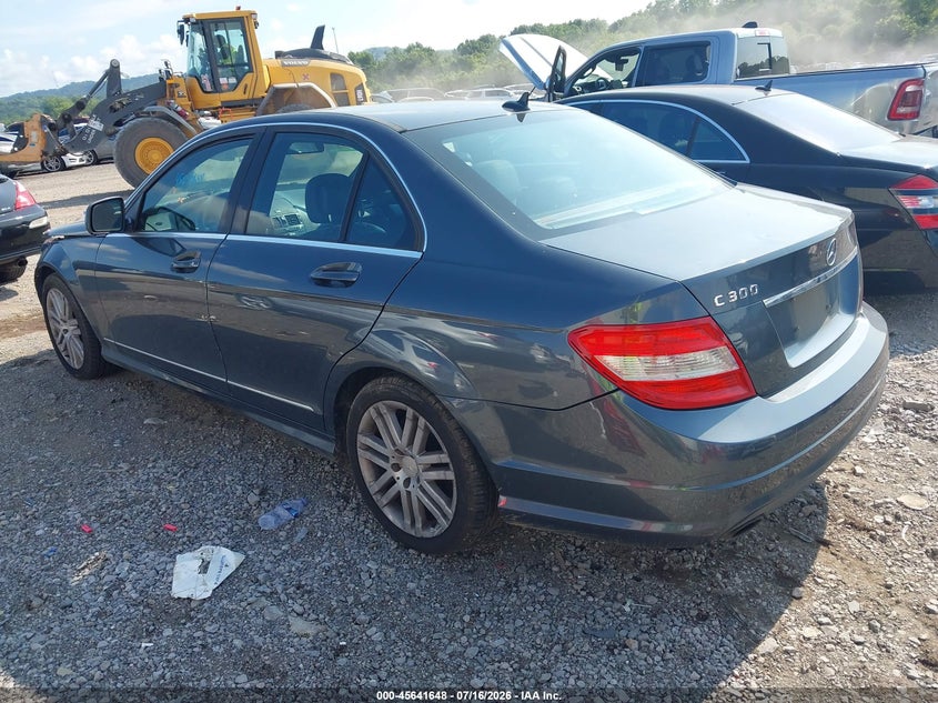2008 Mercedes-benz C class VIN WDDGF54X38R017597 IAAI salvage auction — FRONT END, Clear (Tennessee), sold $425 on 2026-08-20 (photo 3)