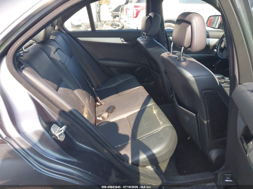 2008 Mercedes-benz C class VIN WDDGF54X38R017597 IAAI salvage auction — FRONT END, Clear (Tennessee), sold $425 on 2026-08-20 (photo 8)