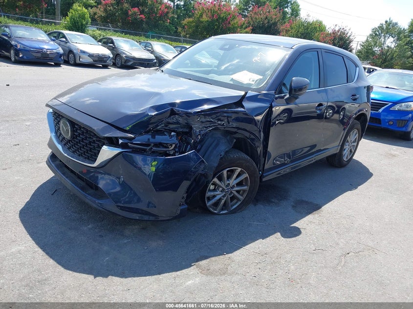 2025 Mazda Cx-5 VIN JM3KFBBL1S0681368 IAAI salvage auction — LEFT FRONT, Enterprise Vehicles Clear Only (New Jersey), sold $8,900 on 2026-07-20 (photo 2)