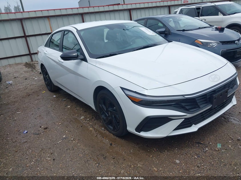2026 Hyundai Elantra VIN KMHLM4DG6TU122094 IAAI salvage auction — SIDE, Enterprise Vehicles Clear Only (Texas), sold $8,200 on 2026-07-22 (photo 1)