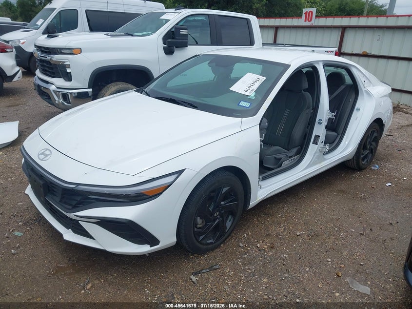 2026 Hyundai Elantra VIN KMHLM4DG6TU122094 IAAI salvage auction — SIDE, Enterprise Vehicles Clear Only (Texas), sold $8,200 on 2026-07-22 (photo 2)