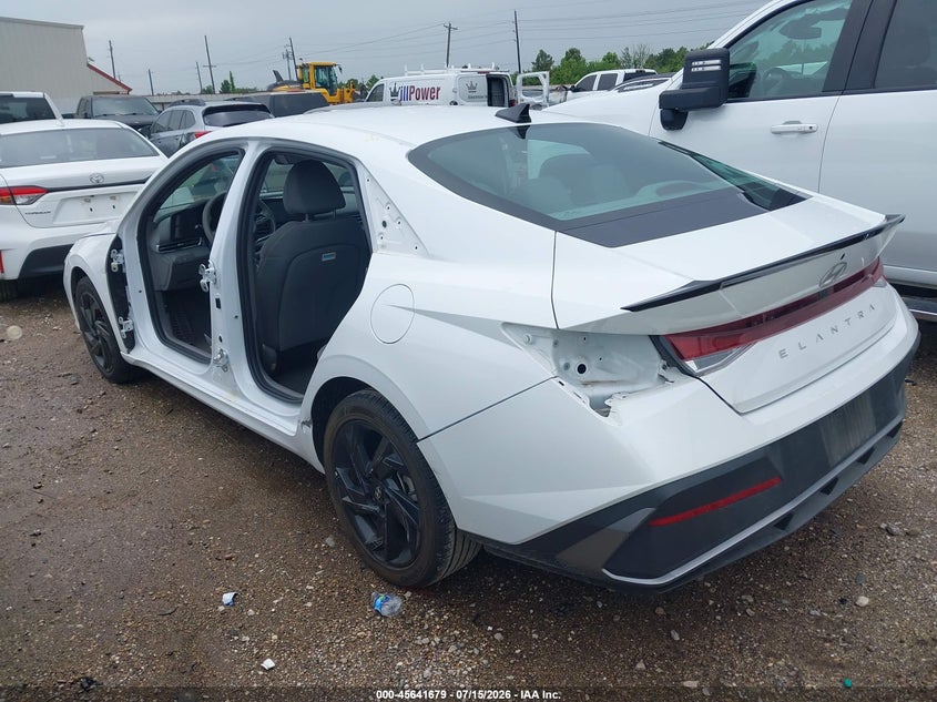2026 Hyundai Elantra VIN KMHLM4DG6TU122094 IAAI salvage auction — SIDE, Enterprise Vehicles Clear Only (Texas), sold $8,200 on 2026-07-22 (photo 3)