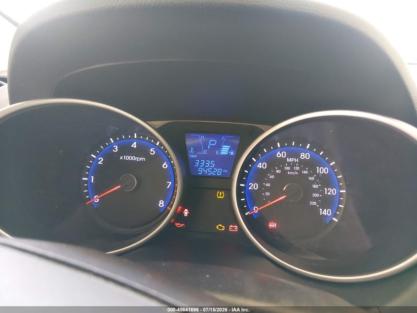 2014 Hyundai Tucson VIN KM8JU3AGXEU927900 IAAI salvage auction — NORMAL WEAR, Clear (Florida), sold $1,750 on 2026-07-22 (photo 7)