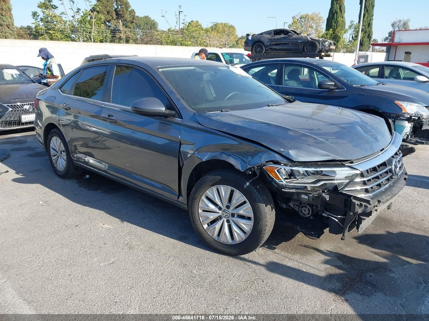 2020 Volkswagen Jetta VIN 3VWCB7BU9LM004434 IAAI salvage auction — LEFT FRONT, Salvage (California), sold $3,375 on 2026-09-11 (photo 1)
