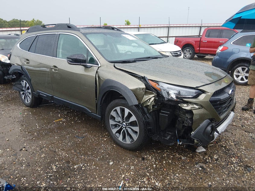 2025 Subaru Outback VIN 4S4BTANC9S3118909 IAAI salvage auction — FRONT END, Salvage (Arkansas), sold $6,300 on 2026-08-02 (photo 1)