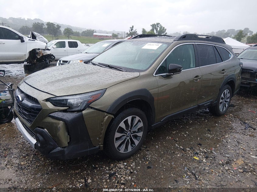2025 Subaru Outback VIN 4S4BTANC9S3118909 IAAI salvage auction — FRONT END, Salvage (Arkansas), sold $6,300 on 2026-08-02 (photo 2)