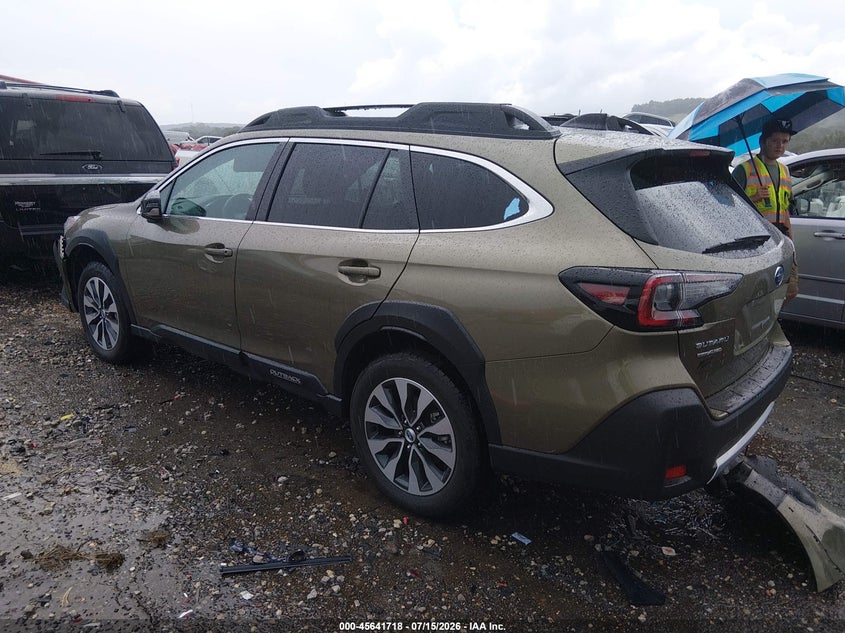 2025 Subaru Outback VIN 4S4BTANC9S3118909 IAAI salvage auction — FRONT END, Salvage (Arkansas), sold $6,300 on 2026-08-02 (photo 3)