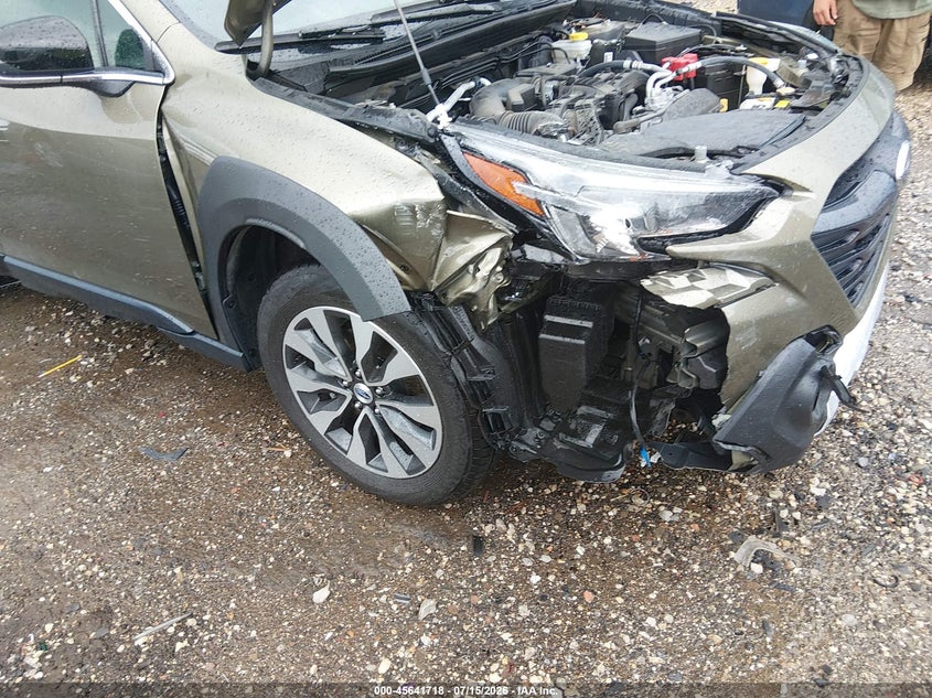 2025 Subaru Outback VIN 4S4BTANC9S3118909 IAAI salvage auction — FRONT END, Salvage (Arkansas), sold $6,300 on 2026-08-02 (photo 6)