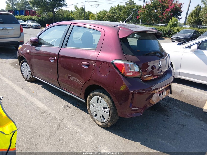 2024 Mitsubishi Mirage VIN ML32AUHJ2RH017586 IAAI salvage auction — FRONT END, Enterprise Vehicles Clear Only (Maryland), sold $5,025 on 2026-07-20 (photo 3)