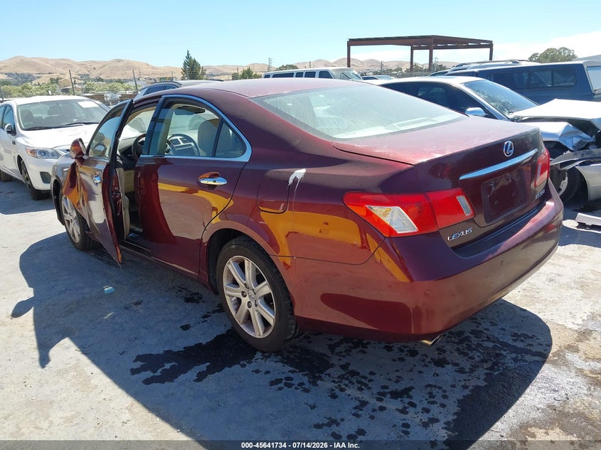 2008 Lexus Es 350 VIN JTHBJ46G882182000 IAAI salvage auction — NORMAL WEAR, Clear - Dealer Only (California), sold $625 on 2026-07-23 (photo 3)