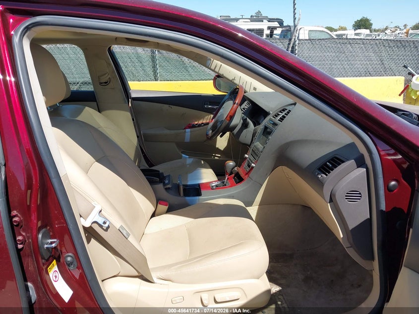 2008 Lexus Es 350 VIN JTHBJ46G882182000 IAAI salvage auction — NORMAL WEAR, Clear - Dealer Only (California), sold $625 on 2026-07-23 (photo 5)