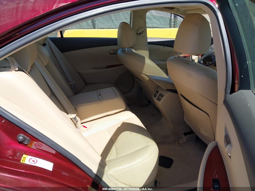 2008 Lexus Es 350 VIN JTHBJ46G882182000 IAAI salvage auction — NORMAL WEAR, Clear - Dealer Only (California), sold $625 on 2026-07-23 (photo 8)