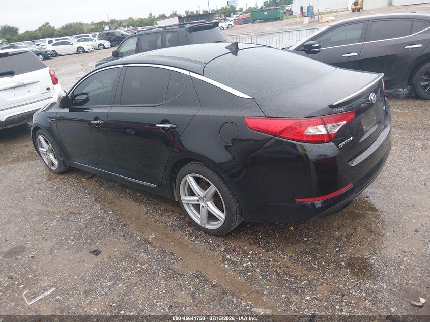 2013 Kia Optima VIN 5XXGR4A65DG164850 IAAI salvage auction — TRANSMISSION, Original (Texas), sold $225 on 2026-07-29 (photo 3)