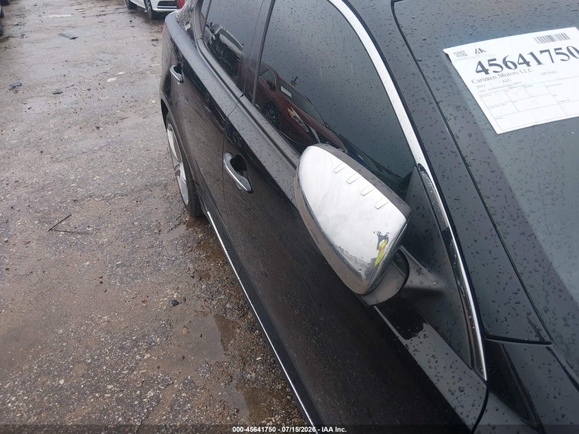 2013 Kia Optima VIN 5XXGR4A65DG164850 IAAI salvage auction — TRANSMISSION, Original (Texas), sold $225 on 2026-07-29 (photo 6)
