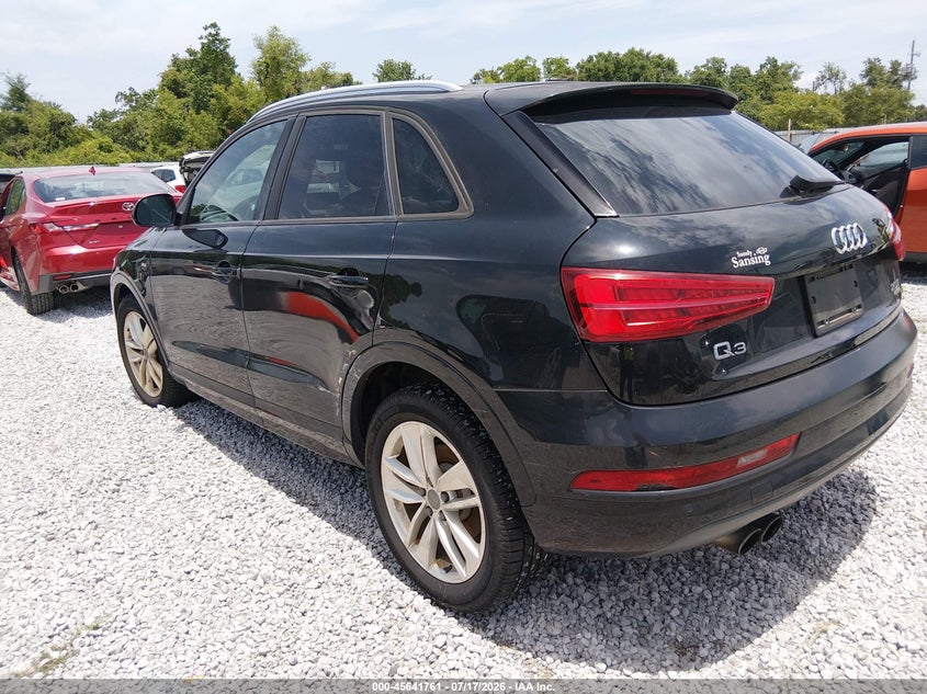 2018 Audi Q3 VIN WA1ECCFS9JR023646 IAAI salvage auction — LEFT SIDE, Salvage (Alabama), sold $2,000 on 2026-09-01 (photo 3)