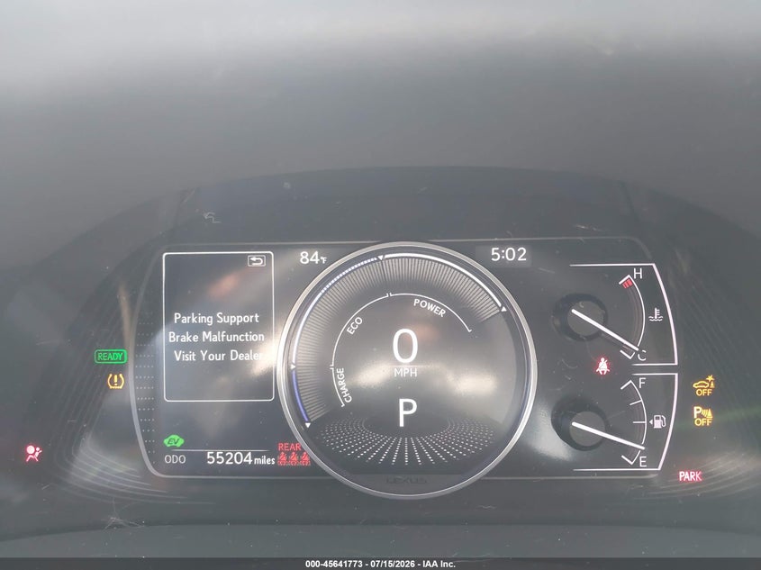2024 Lexus ES VIN 58ADA1C14RU043940 IAAI salvage auction — RIGHT FRONT, Wait Title, sold $13,700 on 2026-09-10 (photo 7)